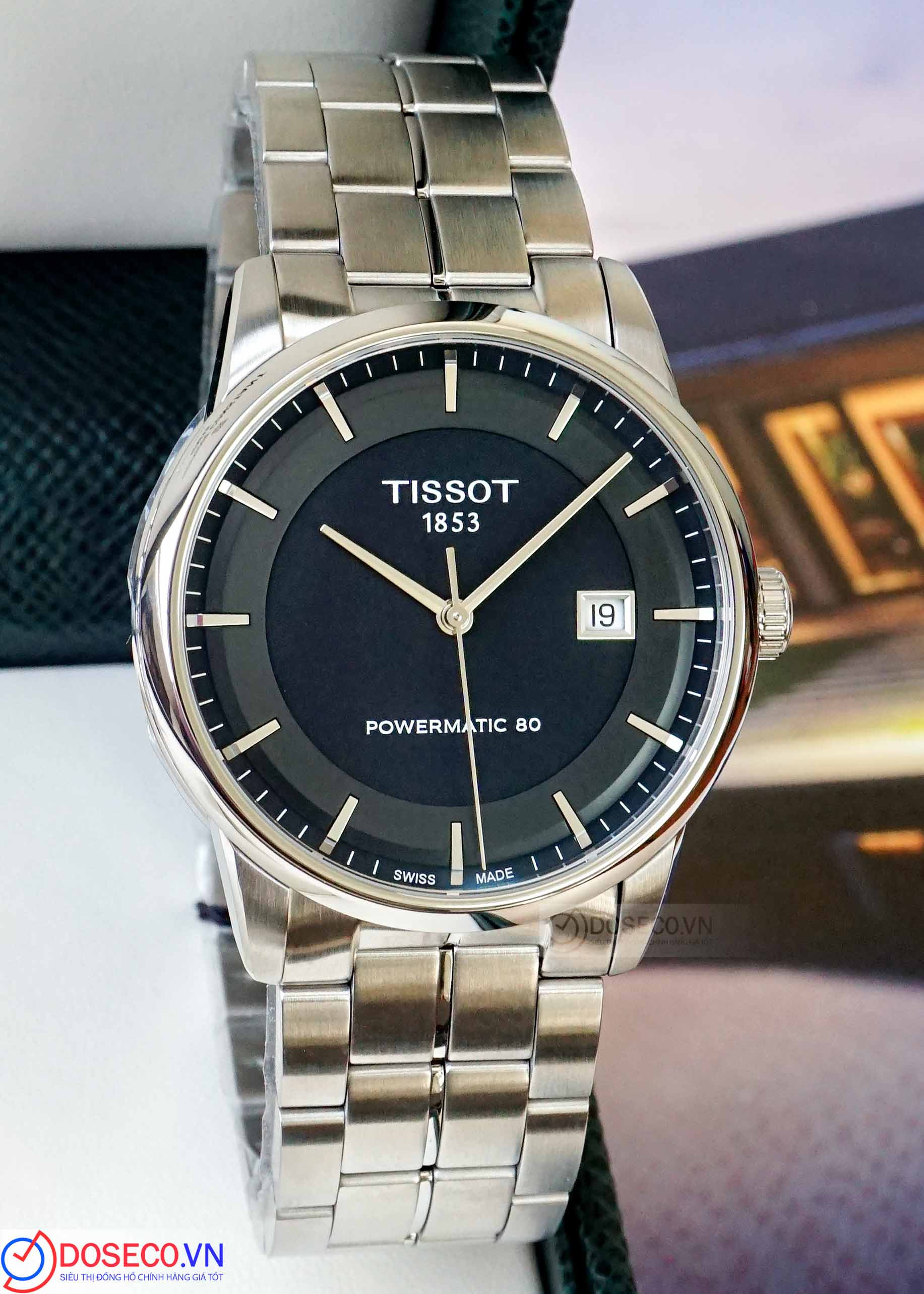 Tissot Orologio Uomo Automatico In Pelle - Movimento Powermatic 80, Collezione Luxury, T086.407.16.051.00 - 5